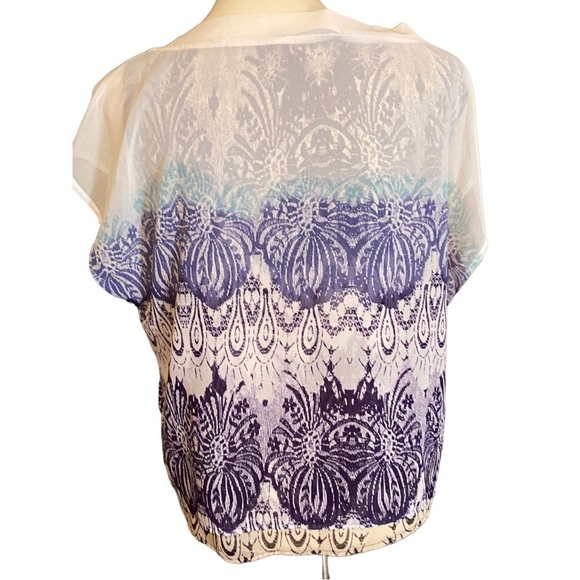 CAbi Sheer Layered Blouse - Picture 3 of 6